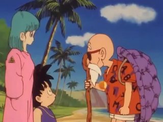 Bulma يجتمع ال طبي شخص roshi و فيدس لها كس