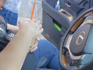 I Asked A Stranger On The Side Of The Street To Jerk Off And Cum In My Ice Coffee &lpar;Public Masturbation&rpar; Outdoor Car x rated clip