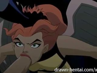 Justice league hentai - kaks tibud jaoks batman nokkija