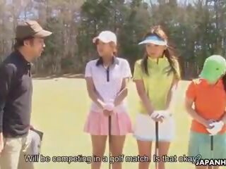 Asiatique golf appel fille obtient baisée sur la ninth trou: adulte vidéo 2c | xhamster
