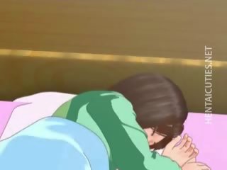 Süß 3d anime mieze haben ein feucht traum