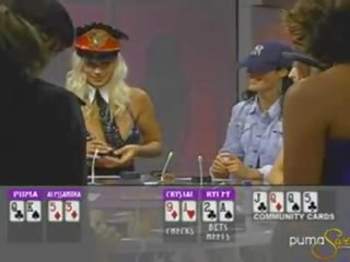 Puma swede en un póquer juego.