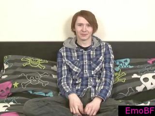 Sedusive Redhead Emo Twink Stroking manhood