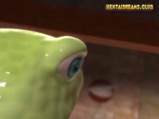 Gecko fucks unge mademoiselle - mer ved www.hentaidreams.club