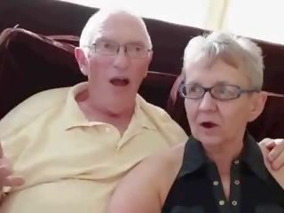 Old Couple with Boy: Free Online for Couples adult video clip f1