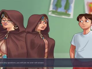 Summertime saga - تعلم إلى paint مع معلم: حر جنس قصاصة 6a