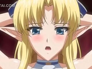 Exceptional blond l'anime fairy minou défoncer hardcore