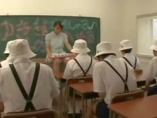 일본의 교실 재미 표시
