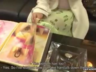 Perky Japanese honey Yuki Kawamoto Wanted To Shave Her