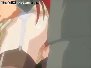 Sexy Redhead Anime deity Gets Tiny Snatch Part4