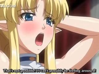 Excellent blonde anime fairy cunt banged hardcore