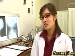 Ázsiai nő orvosi személy faszverés