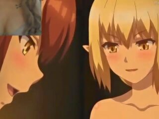 Tres chicas se comen el sėkla de un joven pajero - hentai isekai haremas parte 1 melinamx