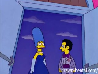 Simpsons বয়স্ক ক্লিপ - marge এবং artie afterparty