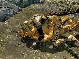 Privat sex film klammer von zwei argonians