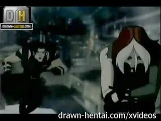 X-men sikiş clip - wolverine against rogue. many times