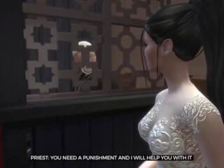 &lbrack;TRAILER&rsqb; Bride enjoying the last days before getting married&period; xxx video with the priest before the ceremony - Naughty Betrayal