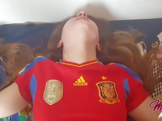 Spaniard vällustig tonårs helps honom till förlorat hans virginity &lpar; creampie &rpar;