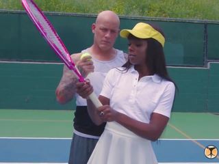 Shedoesanal - Tennis deity Ana Foxxx Anal Lessons with