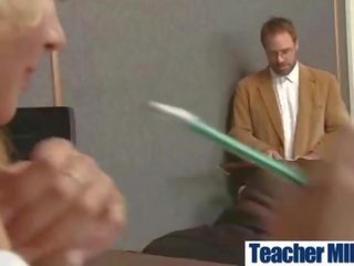 (kayla kayden) superior Teacher With Big Round Tits Enjoy dirty clip In Class vid-20