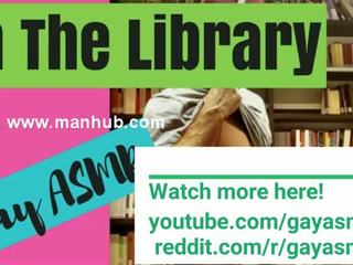 ASMR MALE - In the Library (ASMR Role Play)